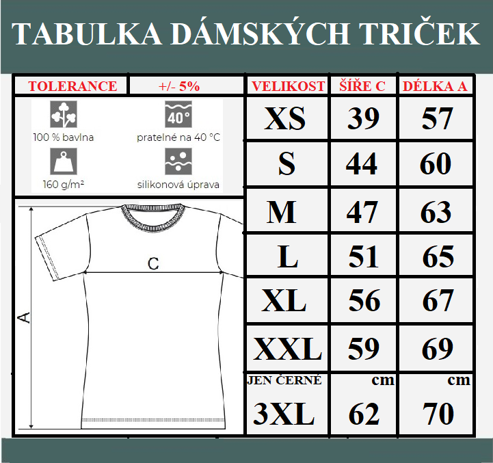 dámská trička malfini